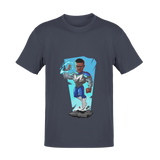 Black Super Hero "Blue Marvel" Graphic T-shirt