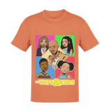 My Wife and Kids Graphic T-shirt